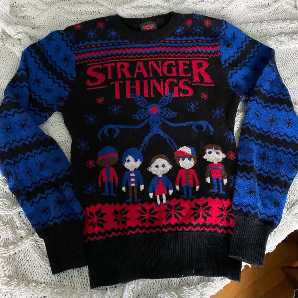 Stranger Things Holiday Sweater